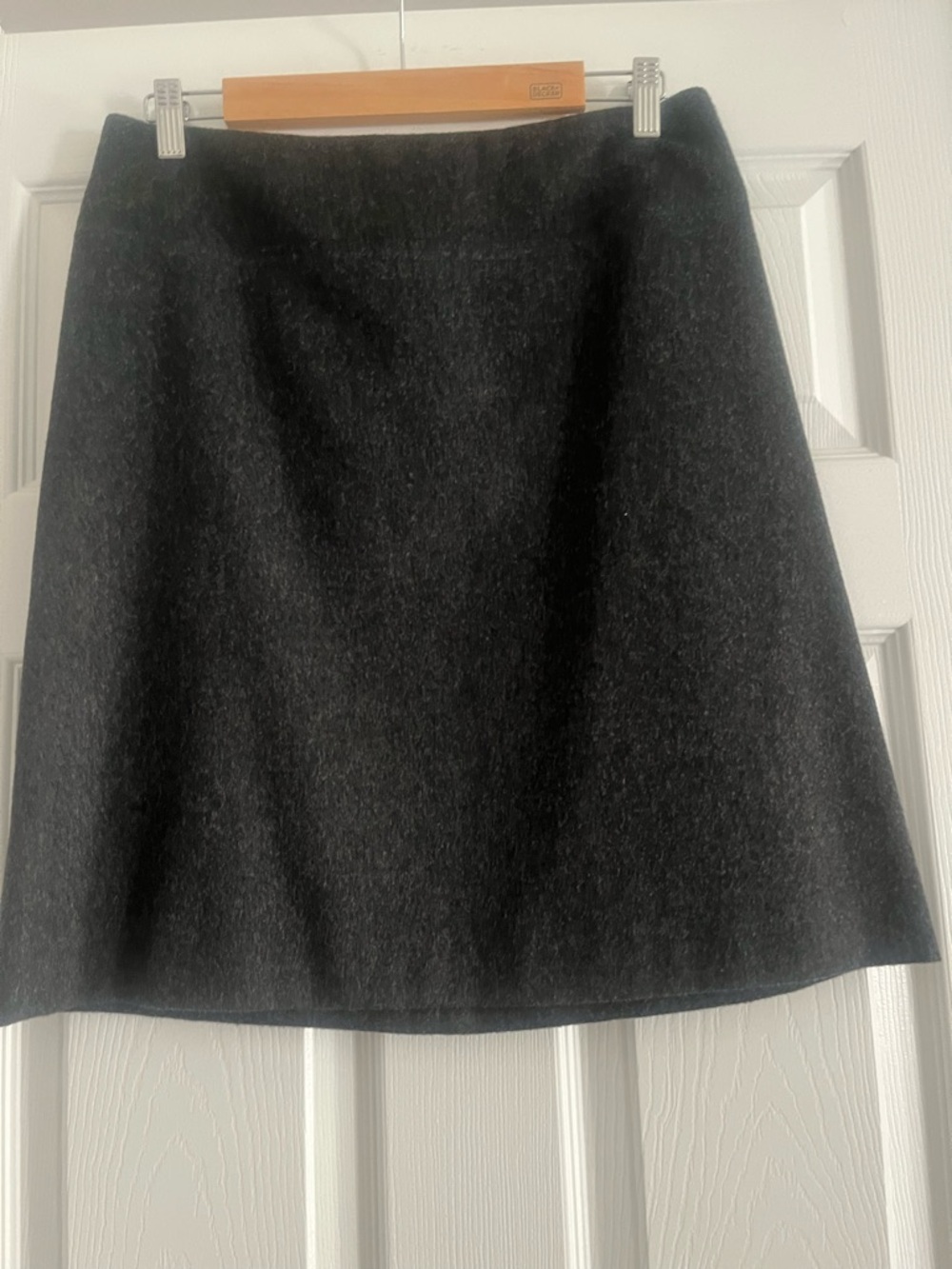 French Connection Charcoal A-Line Skirt